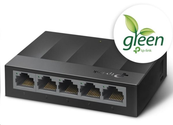 TP-Link LiteWave switch LS1005G (5xGbE, fanless)