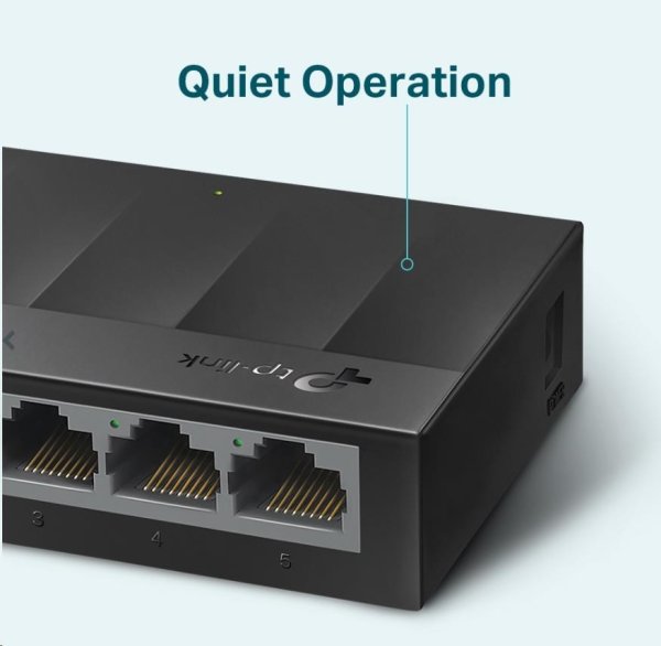 TP-Link LiteWave switch LS1005G (5xGbE, fanless)