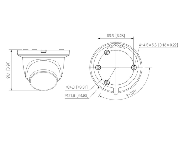 Dahua IPC-HDW5842TM-ASE-0280B-S3