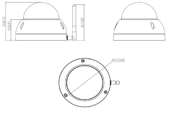 Dahua SD22404DB-GNY-W
