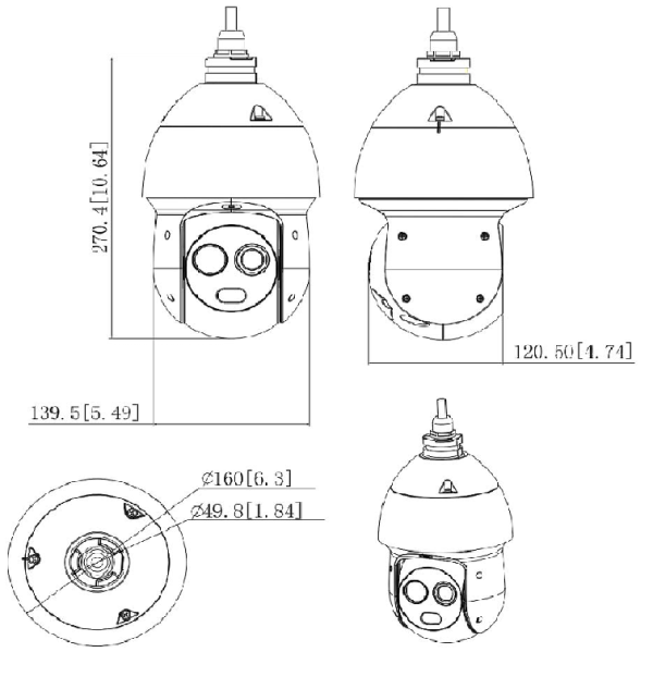 Dahua TPC-SD2241-TB7F8-S2