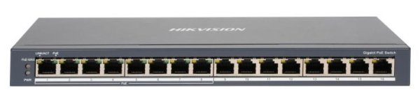 Hikvision DS-3E0516P-O - PoE switch