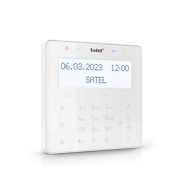 Satel INT-KSG2R-W ovládací panel s RFID čítačkou