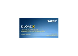 Satel DLOADX konfiguračný softvér ústrední INTEGRA a VERSA
