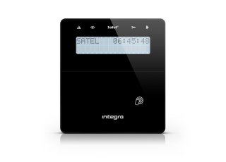 Satel INT-KLFR-B LCD klávesnica s dvierkami a RFID