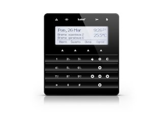 Satel INT-KSG-B dotyková klávesnica s LCD