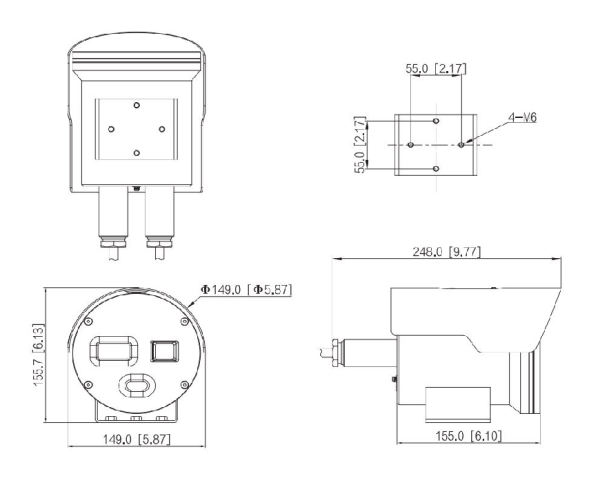 Dahua TPC-AEBF5441-TB25F8-BW-S2-G