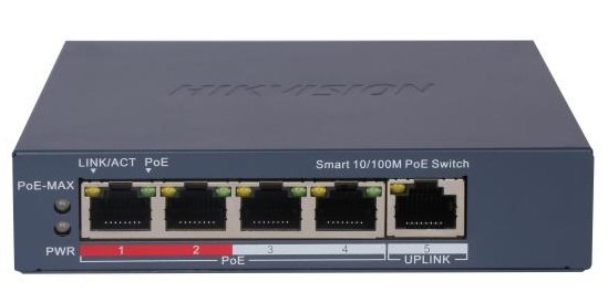 Hikvision DS-3E1105P-EI V2 - PoE switch