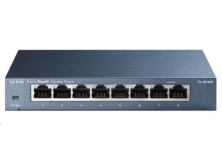 TP-Link switch TL-SG108 (8xGbE, fanless)