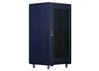 Racková skriňa 19'' 18U (800x1000mm - stojaca - čierna - perforované dvere)