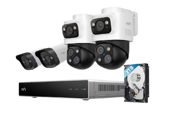 Eufy PoE NVR Security System S4 (PTZ + Bullet)