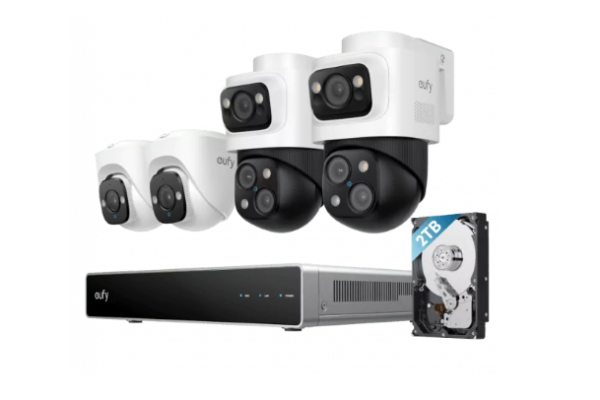 eufy PoE NVR Security System S4 (PTZ + Turret)