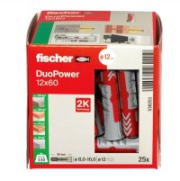 Fischer DUOPOWER hmoždinka 12x60 (25ks)