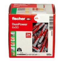 Fischer DUOPOWER hmoždinka 6x50 (100ks)