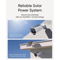 Vonkajšia kamera so solárnym nabíjaním Anker eufy S3 Pro (sada 2 ks + jednotka HomeBase 3)