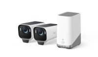 Vonkajšia kamera so solárnym nabíjaním Anker eufy S3 Pro (sada 2 ks + jednotka HomeBase 3)
