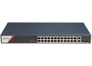 DS-3E1528HP-SI-24P2T2F - Smart Gigabit PoE switch