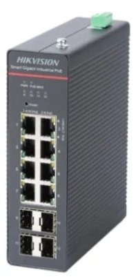 DS-3T1512HP-SI-8P4FKIT(75W)- priemyselný switch - kit so zdrojom 75W