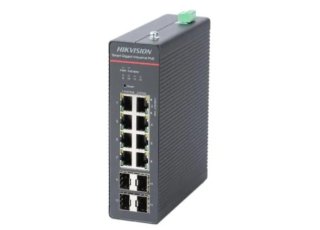 DS-3T1512HP-SI-8P4FKIT(75W)- priemyselný switch - kit so zdrojom 75W