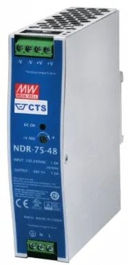 DS-3T1512HP-SI-8P4FKIT(75W)- priemyselný switch - kit so zdrojom 75W