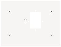 DS-KABH7300-S/Handset - kryt na stenu k vnútorným staniciam