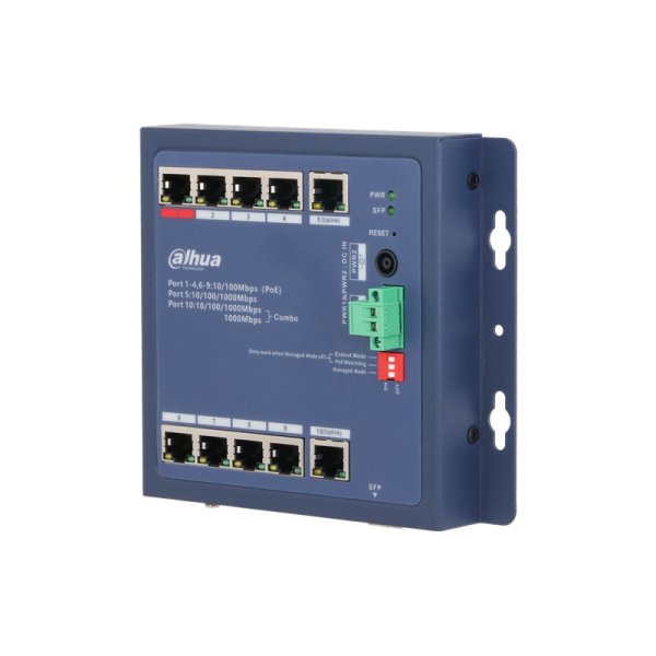 Dahua CHS4110-8ET-90-F 10 portový PoE switch