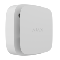 AJAX FireProtect 2 AC Heat/Smoke White Dymovo/teplotný detektor