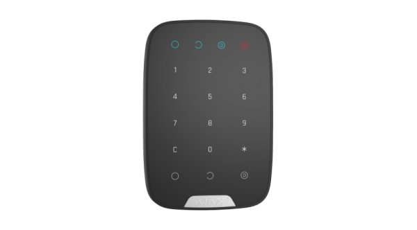 AJAX KeyPad Black Bezdrôtová dotyková klávesnica