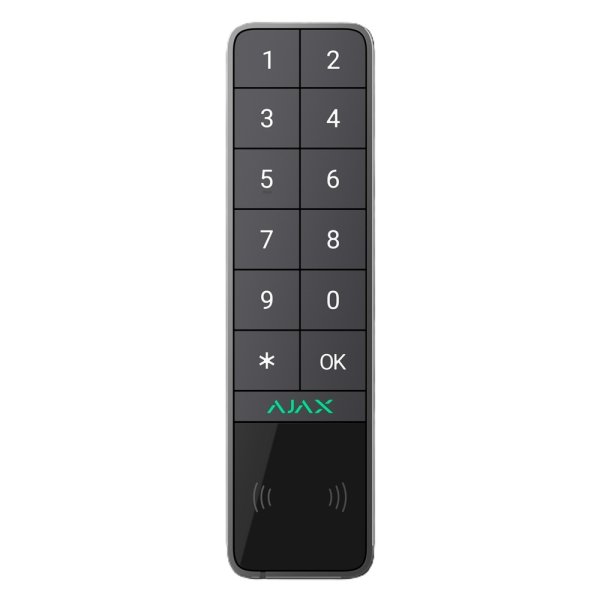 AJAX Keypad Outdoor Jeweller Graphite Bezdrôtová klávesnica