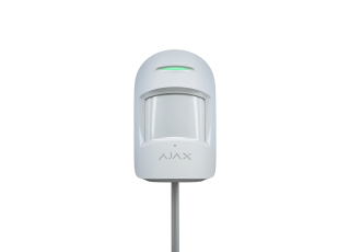 AJAX Superior CombiProtect Fibra White Drôtový kombinovaný detektor