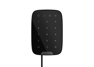 AJAX Superior KeyPad Fibra Black Drôtová dotyková klávesnica