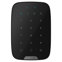 AJAX Superior KeyPad Plus G3 Black Bezdrôtová dotyková klávesnica