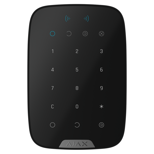 AJAX Superior KeyPad Plus G3 Black Bezdrôtová dotyková klávesnica