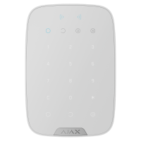 AJAX Superior Keypad Plus White Bezdrôtová dotyková klávesnica