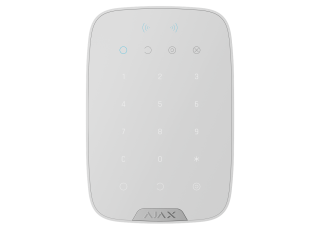AJAX Superior KeyPad Plus G3 White Bezdrôtová dotyková klávesnica