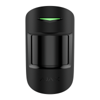 AJAX Superior MotionProtect Plus Black Bezdrôtový detektor pohybu