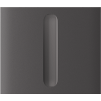 AJAX CenterButton Dimmer vertical Grey Stredové tlačidlo