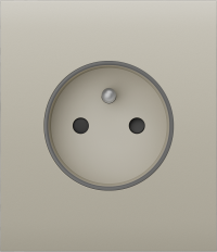 AJAX CenterCover (basic) type E Ivory Stredový kryt