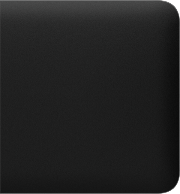 AJAX SideButton 1-gang/2-way Black Bočné tlačidlo