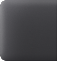 AJAX SideButton 1-gang/2-way Graphite Bočné tlačidlo