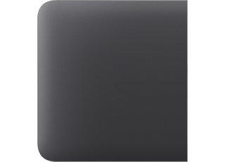 AJAX SideButton 1-gang/2-way Graphite Bočné tlačidlo