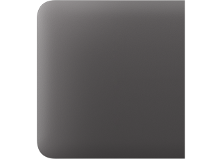 AJAX SideButton 1-gang/2-way Grey Bočné tlačidlo