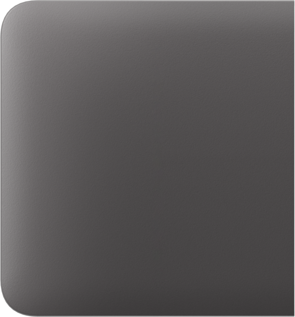 AJAX SideButton 1-gang/2-way Grey Bočné tlačidlo
