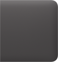 AJAX SideButton 1-gang/2-way Grey Bočné tlačidlo