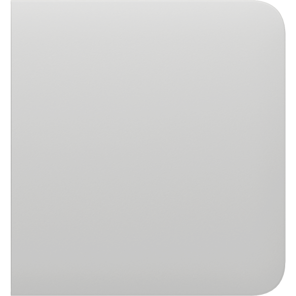 AJAX SideButton 1-gang/2-way White Bočné tlačidlo