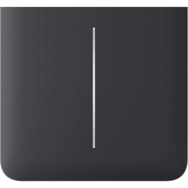 AJAX SideButton 2-gang vertical Graphite Bočné tlačidlo