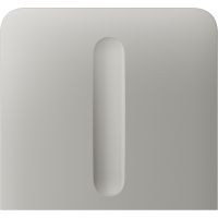 AJAX SideButton Dimmer vertical Oyster Bočné tlačidlo
