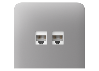 AJAX SideCover (LAN) vertical Fog Bočný kryt