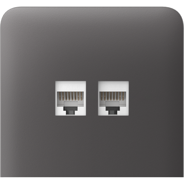 AJAX SideCover (LAN) vertical Grey Bočný kryt