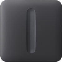 AJAX SoloButton Dimmer Graphite Sólo tlačidlo
